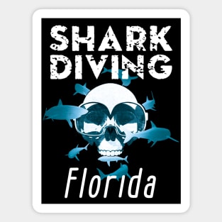 Shark Diving in Florida Magnet